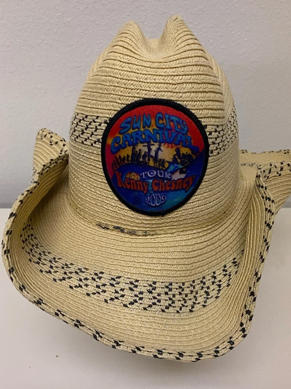 Kenny Chesney Straw Cowboy Hat Tour 2009 Sun City Carnival J hats Country Music